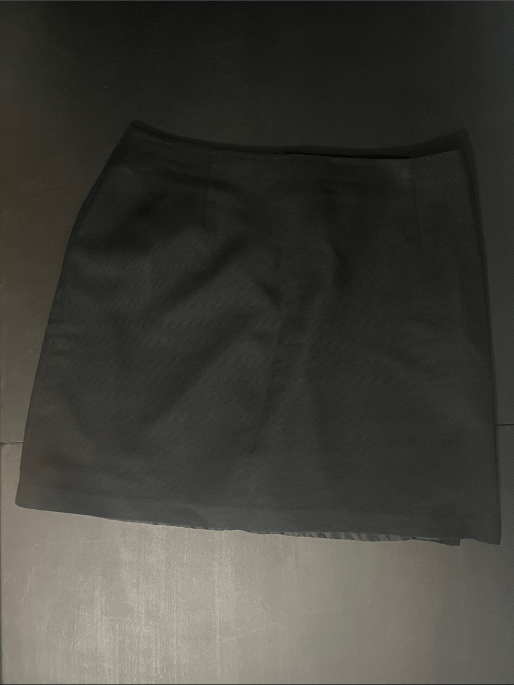 Sleek Black Mini Skirt